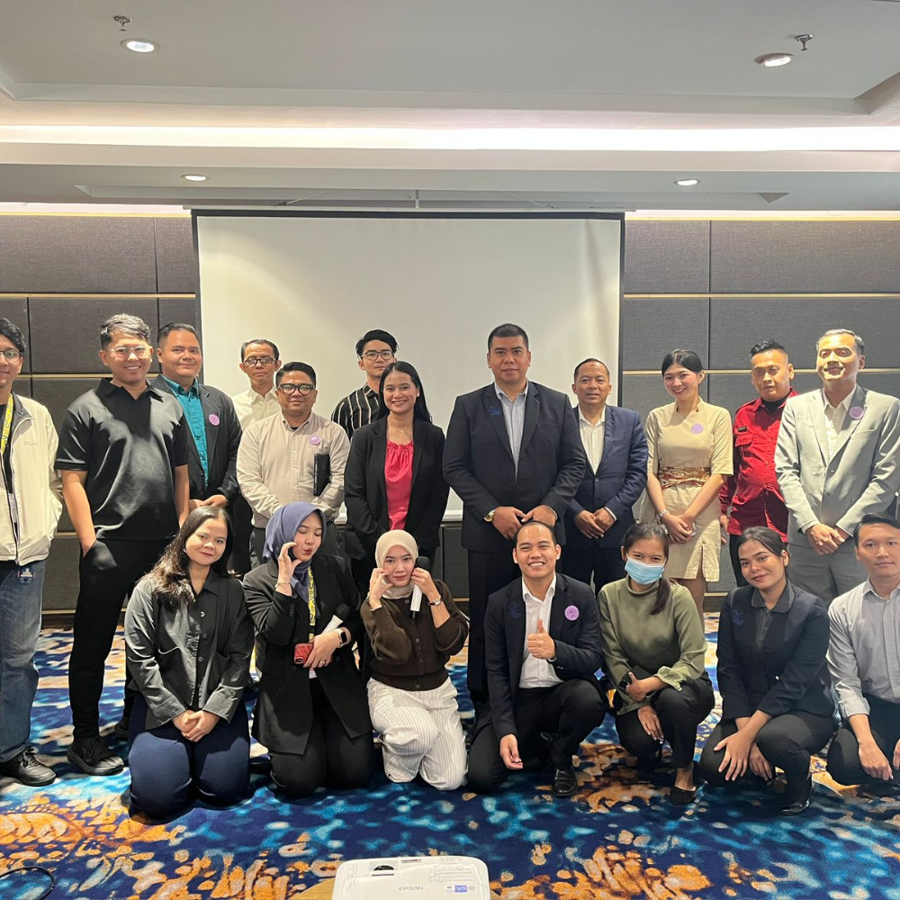 Training for Mercure Gatot Subroto hotel staff to get to know TikTokGo