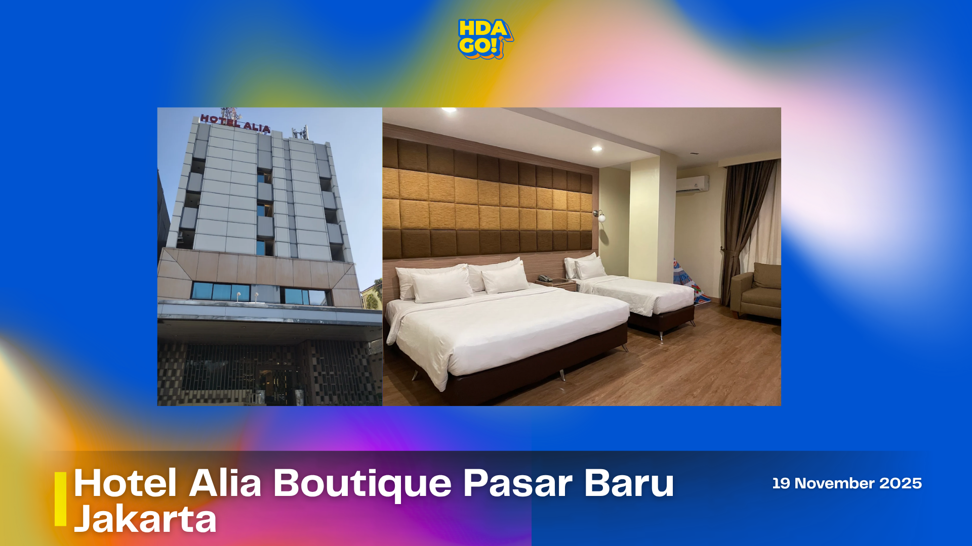Hotel Alia Boutique Pasar Baru Jakarta Campaign Visit