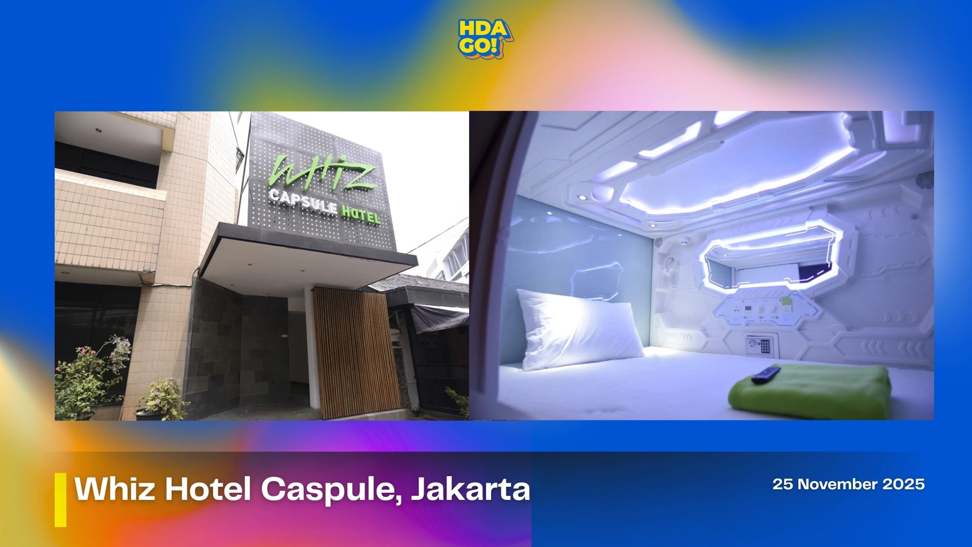 Whiz Hotel Caspule, Jakarta (Campaign Visit)