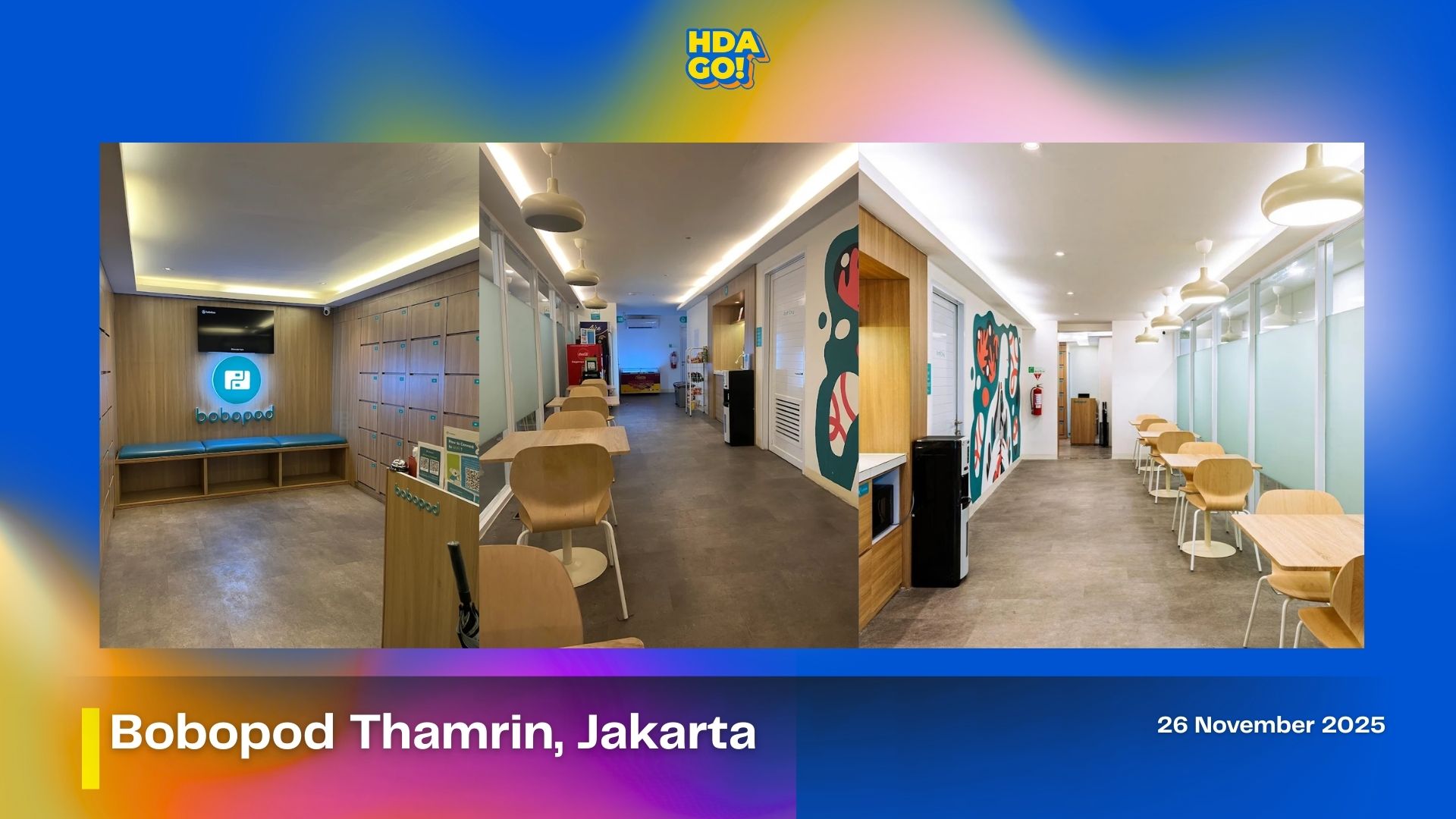 Bobopod Thamrin, Jakarta (Campaign Visit)