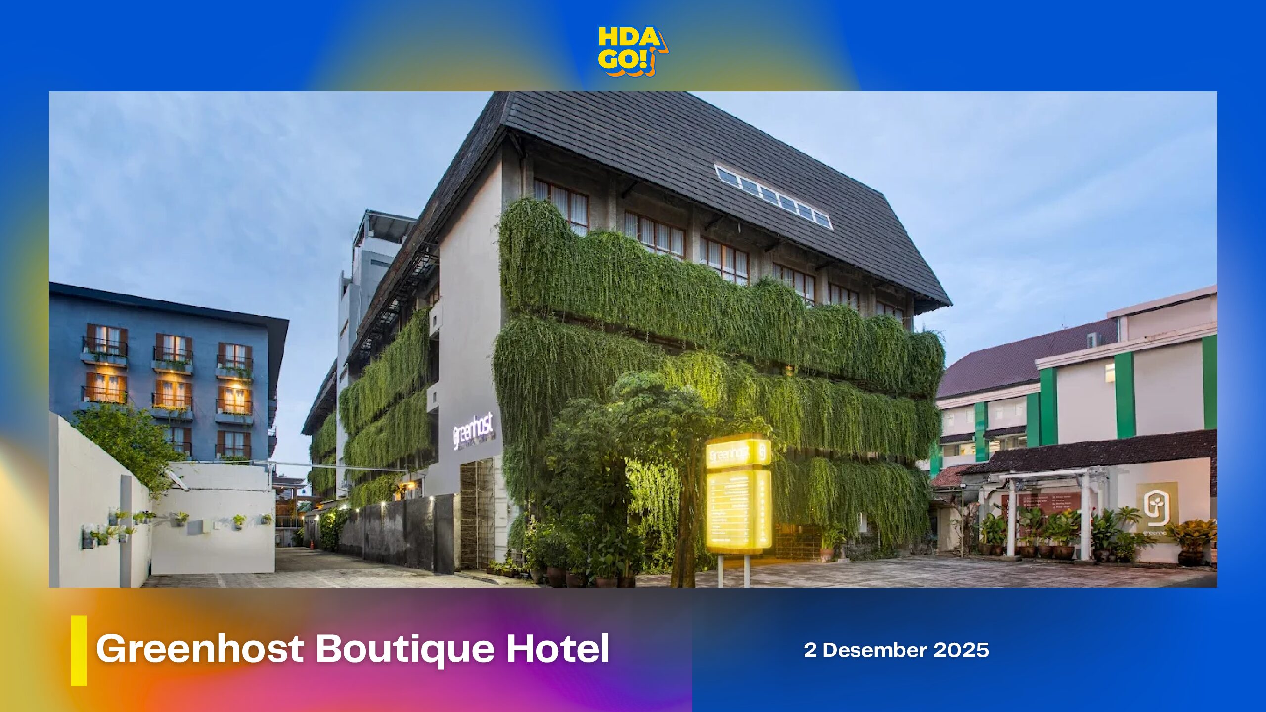 Greenhost Boutique Hotel (Campaign Visit)