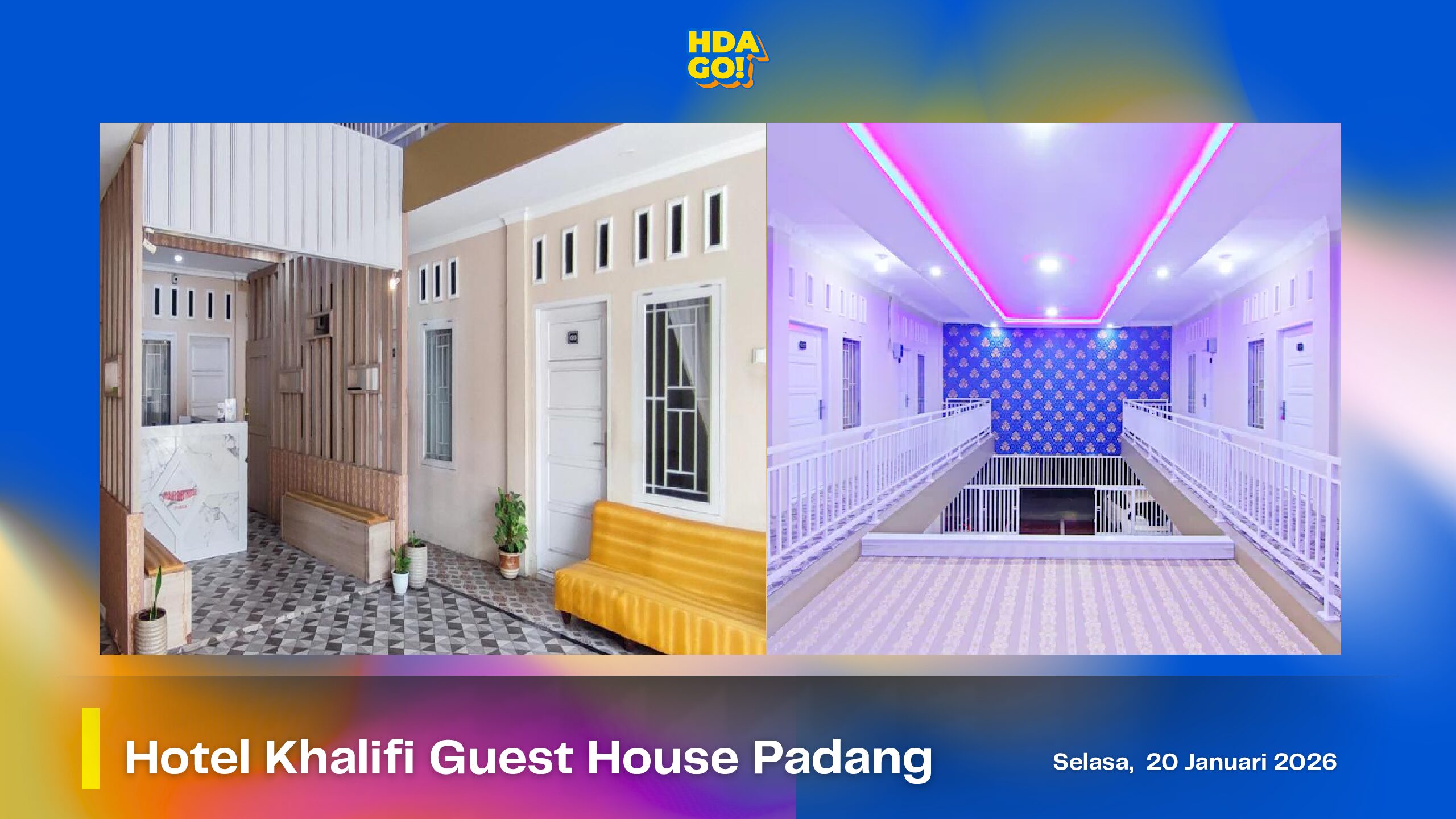 Campaign KOL Kunjungi Hotel Khalifi Guest House Padang