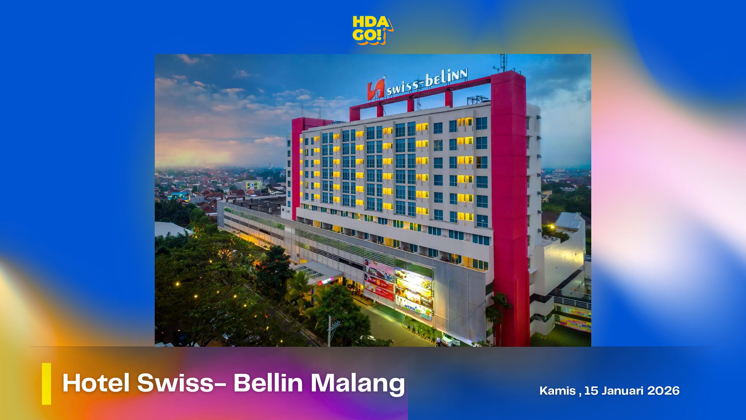 Campaign KOL Kunjungi Hotel Swiss- Bellin Malang